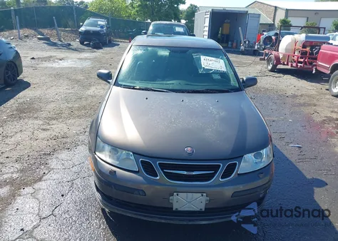 2006 Saab 9-3 2.0T z USA, uszkodzony, nr VIN YS3FD45Y261019360